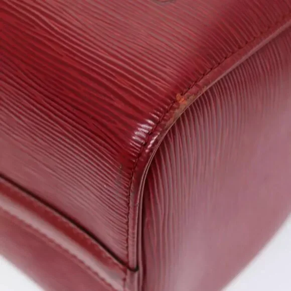 LOUIS VUITTON Epi Speedy 25 Hand Bag Castilian Red M43017 LV Auth 72223 Bags
